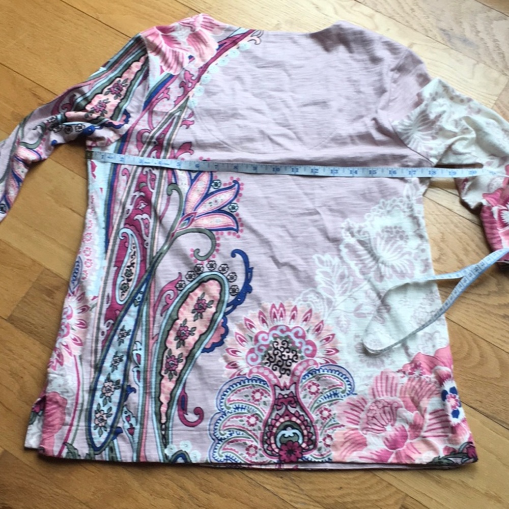 Chicos 3/4 sleeve top - Picture 4 of 5